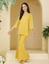 KIDS BAJU KURUNG KEDAH IRDINA (GOLDEN ROD)